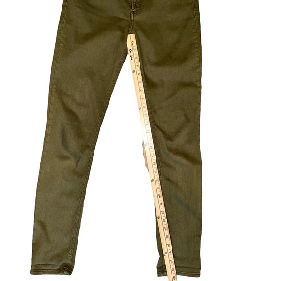 Rag and Bone Olive Green Skinny Jeans size 29 - Picture 5 of 10